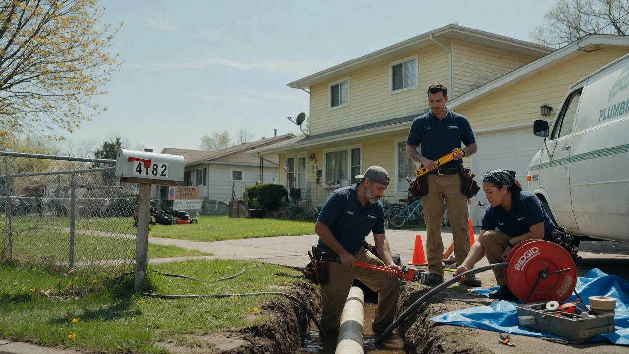 Gas Line Repair in Dresser, WI near me